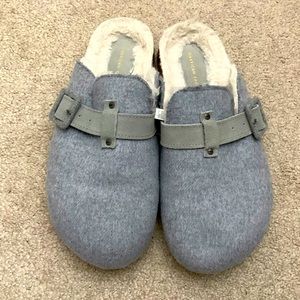 Gray Clogs